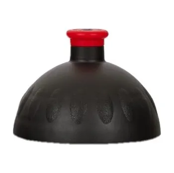 Víčko na lahev R&B černé/červená