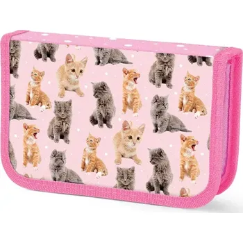 Penál Penál 1P nevybavený Kočka 2 chl.