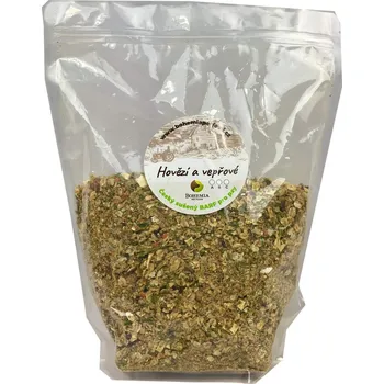 Krmivo pro psa Bohemia Pet Food BOHEMIA Hovězí a Vepřové - A Hmotnost: 800g Sušený BARF