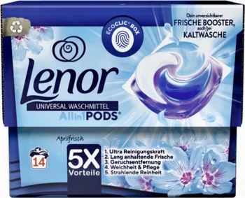 Tableta na praní Lenor All in One Pods Aprilfrish kapsle na praní