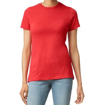 Dámské tričko Gildan Dámské tričko G67000L Red Mist M
