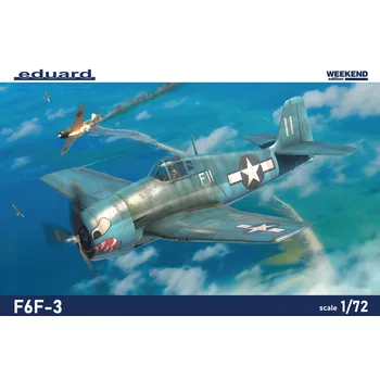 Plastikový model Eduard F6F-3 Weekend Edition 1:72