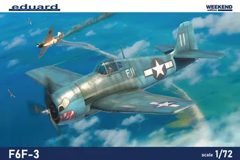 Plastikový model Eduard F6F-3 Weekend Edition 1:72