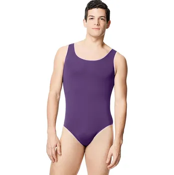 Pánská móda Lulli,Pánský trikot LUB300B, tm. fialová 12