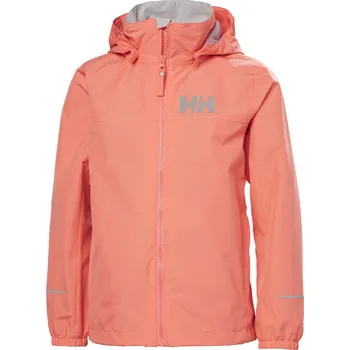 Chlapecká bunda Dětská Přechodná bunda HELLY HANSEN JR JUELL RAIN JACKET 41778_284 – Oranžová 152
