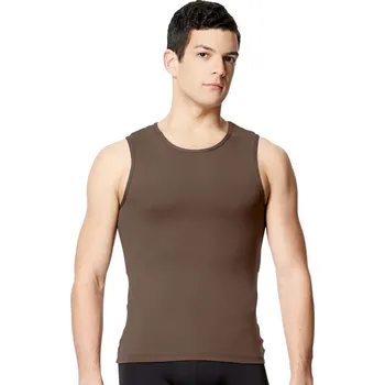 Pánské tílko Lulli,Pánské tílko LUB310M, moka S