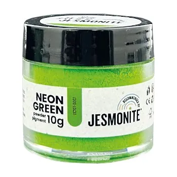 Výtvarná barva Jesmonite neonový práškový pigment 10 g - zelená