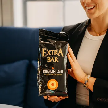 Káva Caffe Guglielmo Extra Bar 1 kg Zrnková káva