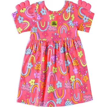 Dívčí šaty Dívčí šaty UP BABY DINO růžové Velikost: 116
