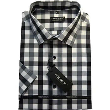 Pánská košile Pánská košile s krátkým rukávem - střih REGULAR - vzor F791 - 52