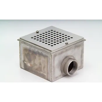 Čtvercová podlahová výpust NEREZ do betonu + DOPRAVA ZDARMA!