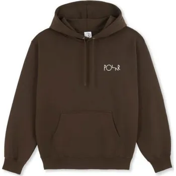 Pánská mikina MIKINA POLAR Stroke Logo Hoodie - hnědá - XL + při osobním odběru 1 966 Kč