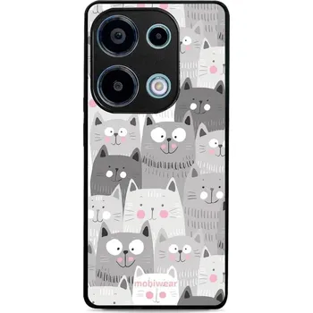 Pouzdro na mobilní telefon Lesklý kryt Mobiwear Glossy - Xiaomi Redmi Note 13 Pro 4G / Poco M6 Pro 4G - G045G - Kočičky (Prémiové lesklé pouzdro, obal, kryt Mobiwear Glossy na mobil Xiaomi Redmi Note 13 Pro 4G / Poco M6 Pro 4G - G045G - Kočičky, materiál Plast + TPU silikon - krytí