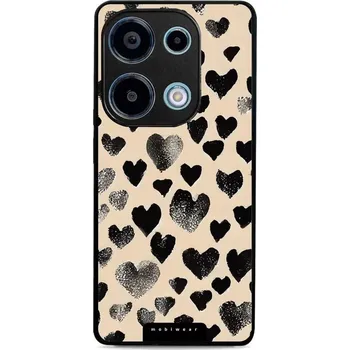 Pouzdro na mobilní telefon Lesklý kryt Mobiwear Glossy - Xiaomi Redmi Note 13 Pro 4G / Poco M6 Pro 4G - GA51G Černá srdíčka (Prémiové lesklé pouzdro, obal, kryt Mobiwear Glossy na mobil Xiaomi Redmi Note 13 Pro 4G / Poco M6 Pro 4G - GA51G Černá srdíčka, materiál Plast + TPU silikon