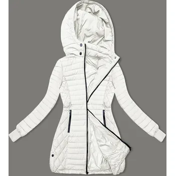 Dámská bunda Bežová zateplená bunda s odepínatelnou kapucí pro ženy LHD, odstíny béžové XXL (44) i392_22588-48