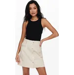 Only dámské žebrované tílko Kenya černé Velikost: S