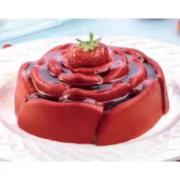 Kuchyňská sůl Forma na cukrovinky a dorty SFT817 SMALL ROSE, růže 12,6x5 cm | SILIKOMART, Celebration