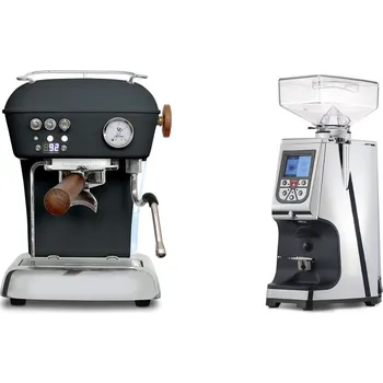 Kávovar Ascaso Dream PID, Anthracite + Eureka Atom 60, chrome