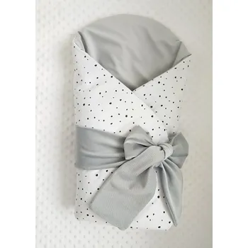 Zavinovačka Klasická zavinovačka - světle šedá s puntíky