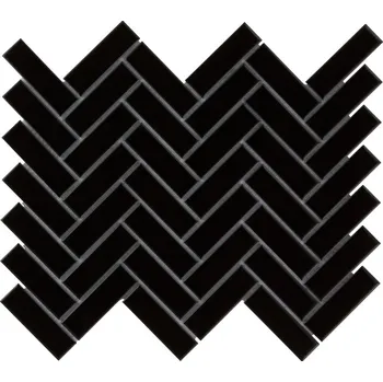 Dlažba PREMIUM MOSAIC Fin mozaiky PAHG915 24,7 cm x 31,8 cm černá 1 ks