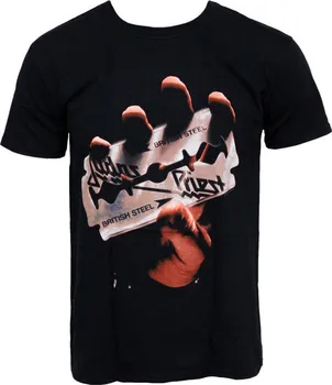 Pánské tričko Rock Off Judas Priest British Steel JPTEE01MB