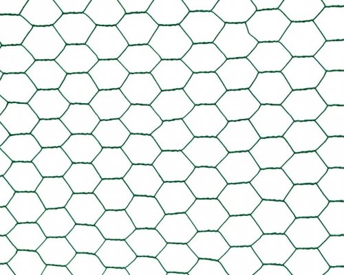 Králičí šestihranné pletivo ZN + PVC - 25/0,9mm - 25m