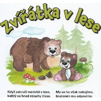 Leporelo Zvířátka v lese - Zuzana Pospíšilová, Vladimíra Bilíková Vopičková