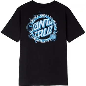 SANTA CRUZ triko - Wonder Dot T-Shirt Black (BLACK)