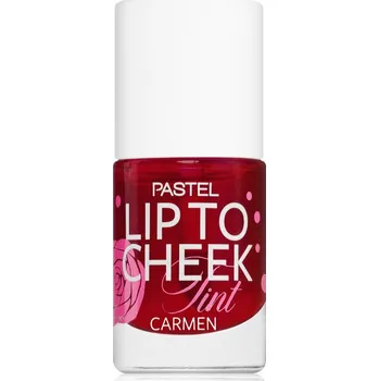 Rtěnka Pastel Lip To Cheek Tint tekutá tvářenka na rty a tváře odstín 01 Carmen 9,6 ml