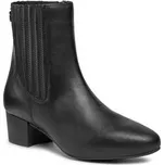 Polokozačky Tommy Hilfiger Essential Leather Boot FW0FW07759 Černá 37