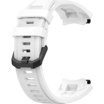 Příslušenství k chytrým hodinkám eses Silikonový řemínek pro Amazfit Active Edge - Bílý