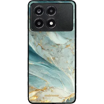 Pouzdro na mobilní telefon Lesklý kryt Mobiwear Glossy - Xiaomi Poco X6 Pro 5G - G022G Zelenkavý a zlatavý mramor (Prémiové lesklé pouzdro, obal, kryt Mobiwear Glossy na mobil Xiaomi Poco X6 Pro 5G - G022G Zelenkavý a zlatavý mramor, materiál Plast + TPU silikon - krytí po všech)