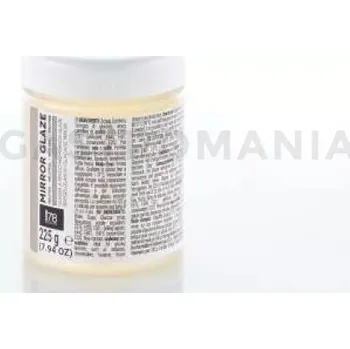 Výroba svíčky Zrcadlová glazura připravená k použití, mirror glaze neutral, neutrální, 225 g | SILIKOMART, i78 Decoration
