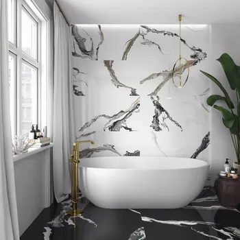 Dlažba LIMESTONE ACUARELA AC955 60 x 120 x 1 bílá 1,44 m2