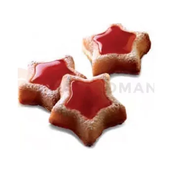 Kuchyňská sůl Silikonová forma SF107 STELLA - 8 hvězdiček 70 ml | SILIKOMART, Christmas inspiration