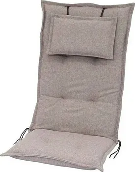 Podsedák Exclusive Line podsedák na zahradní židli  52 x 120 x 8 cm šedý