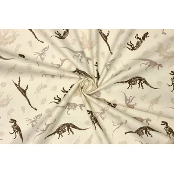 Bavlněné plátno - Dinosaurus