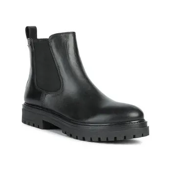 Dámské kozačky Polokozačky Geox D Iridea B Abx D26D0A 00043 C9999 Černá 36