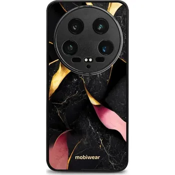 Telefonní příslušenství Lesklý kryt Mobiwear Glossy - Xiaomi 14 Ultra 5G - G021G Černý a zlatavý mramor (Prémiové lesklé pouzdro, obal, kryt Mobiwear Glossy na mobil Xiaomi 14 Ultra 5G - G021G Černý a zlatavý mramor, materiál Plast + TPU silikon - krytí po všech stranách,)