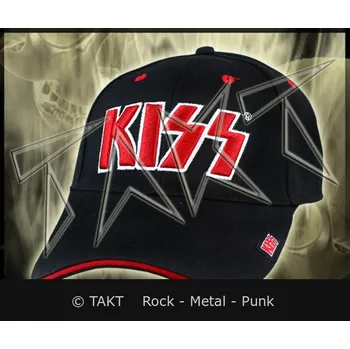 Kšiltovka Kiss - Kšiltovka Kiss - Logo červené
