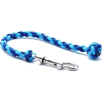 Vodítko pro psa Cordell Dog Zone | Cordell paracord vodítko výcvikové Couračka pro psy nerez - 30cm - Barva Modrá