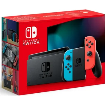 Herní konzole Herní konzole Nintendo Switch + Neon red / Neon blue Joy -Con