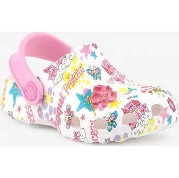 Boty do vody Coqui Dětské boty do vody 8701-251-3206 white/dk.pink Princess+amulet Little Frog, 31/32