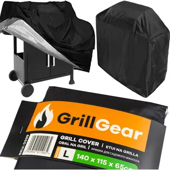 Krycí plachta Vodoodpudivý textilní kryt pro zahradní grily Tepro Hampton 3309