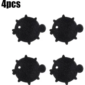 Odžmolkovač Odstraňovač chlupů z prádla ve tvarech zvířat - 4ks ve stylu mořské ryby