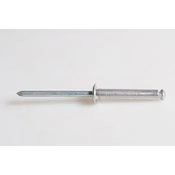 Nýt BRALO Trhací nýt slupkový 4,8 x 27 hliník/ocel plochá hlava