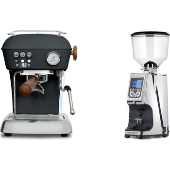 Kávovar Ascaso Dream PID, Anthracite + Eureka Atom Specialty 65, chrome