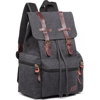 turistický batoh Černý praktický kvalitní batoh Gotlen