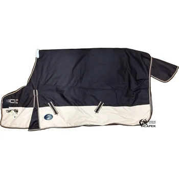 Deka pro koně Stájová deka ViaEQ -ANDROMEDA 300G- - Hnědá/Béžová - 135cm