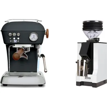 Kávovar Ascaso Dream PID, Anthracite + Eureka Mignon Zero, BL white